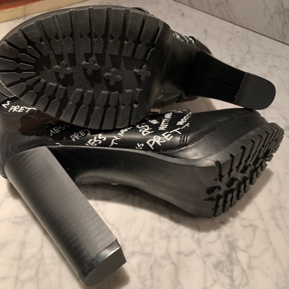 🔴HIKER PLATFORM BOOTIES. NWT! EXCELLENT CONDITION! - Picture 3 of 7